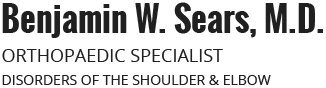 Benjamin W Sears MD Orthopaedic Specialist