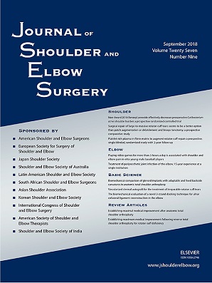 Journal Shoulder Elbow Surgery