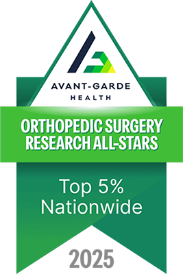 Orthopedic Surgery Research All-Stars - Top 5% Nationwide - 2025